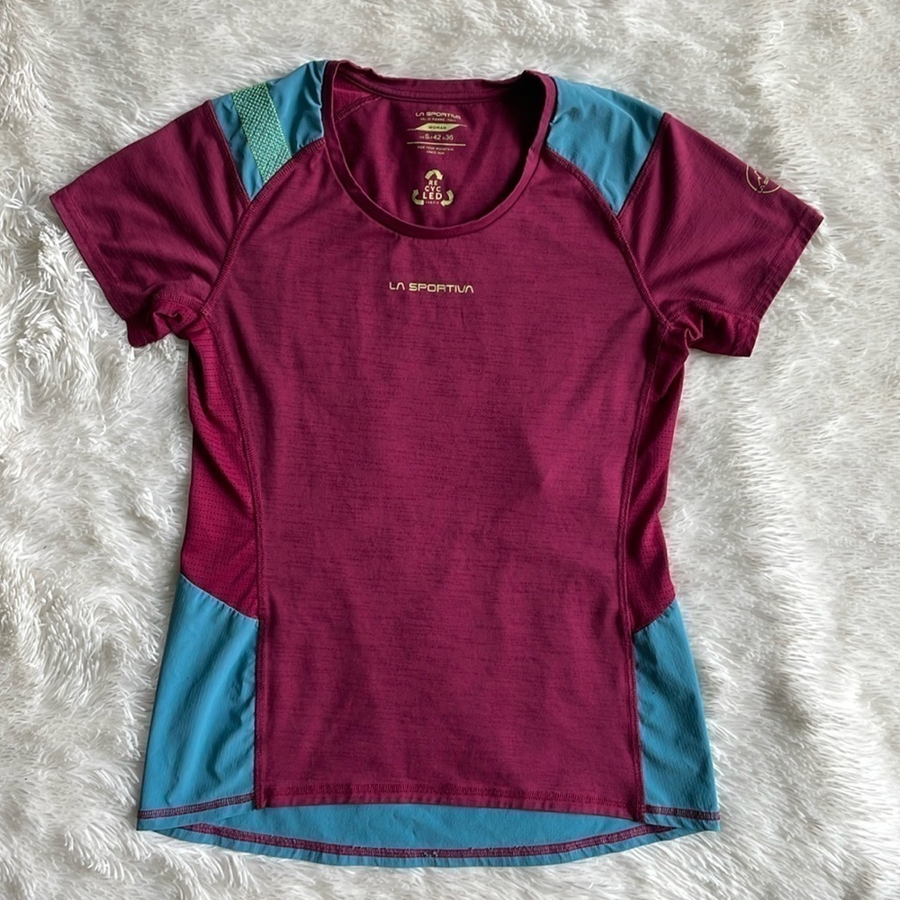 La Sportiva climbing hiking outdoor Compass T Shirt Womens small